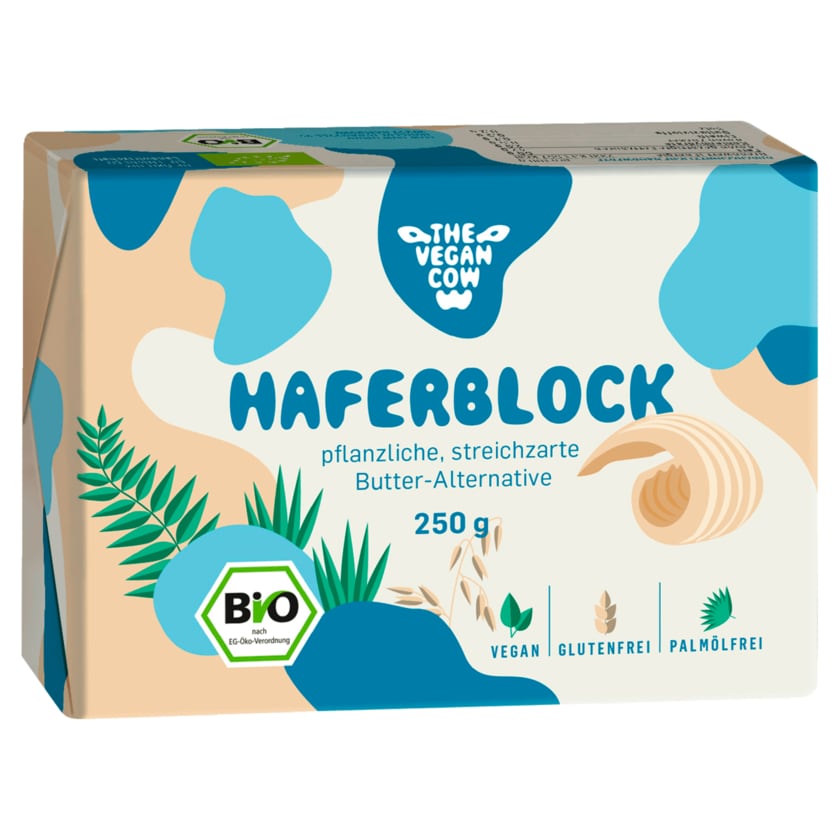 The Vegan Cow Bio Haferblock vegan 250g